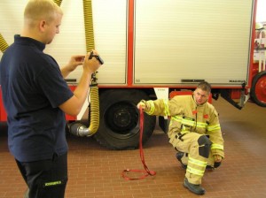 Endlosschlinge Einsatz Feuerwehr Bandschlinge Feuerwehreinsatz