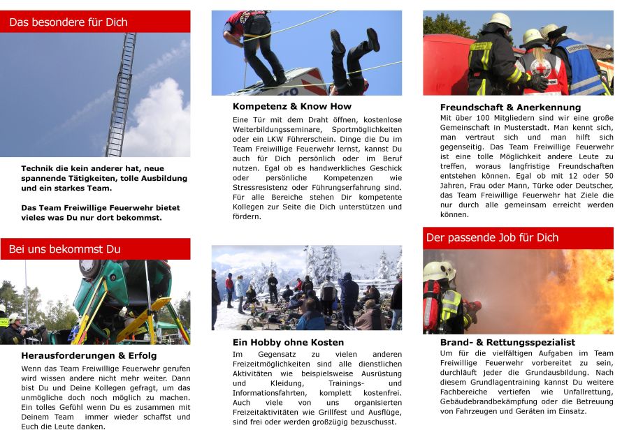 Feuerwehr Flyer Kostenlos Herunterladen Feuerwehrleben De