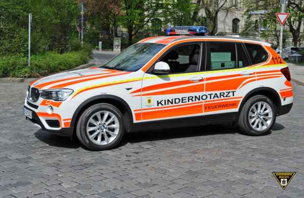 Kindernotarzt Feuerwehr München