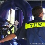Schmutzwasserpumpe des THW