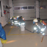 Training von Suchtechniken (Quelle: FF Steinbach)