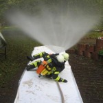 Strahlrohr Training (Quelle: FF Steinbach)