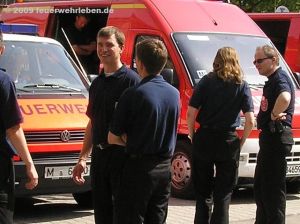 Einheitliche Unterbekleidung/Uniform bei der FF München