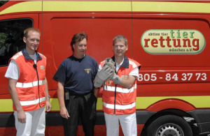 Tierrettung München im Einsatz