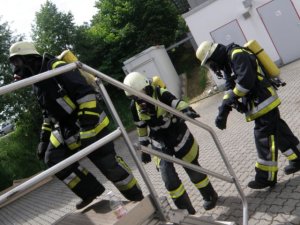 Brandcontainer Ausbildung