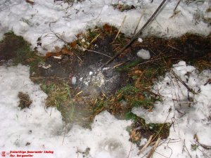 Glück gehabt, außer etwas Grünzeug hat nichts weiter gebrannt (Foto: Bergweiler Feuerwehr)