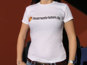 Das feuerwehrleben.de Girlie Shirt für die Frauen