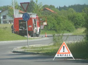 Auch Vollsperrungen zu umfahren sind für manchen Autofahrer kein Problem