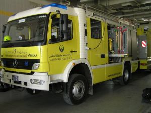 Im Ausland gibt es Unternehmen die Feuerwehr- und Rettungsdienstleistungen anbieten