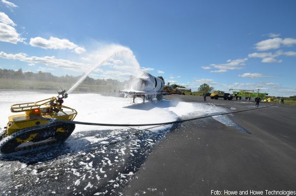 Feuerwehr Löschroboter