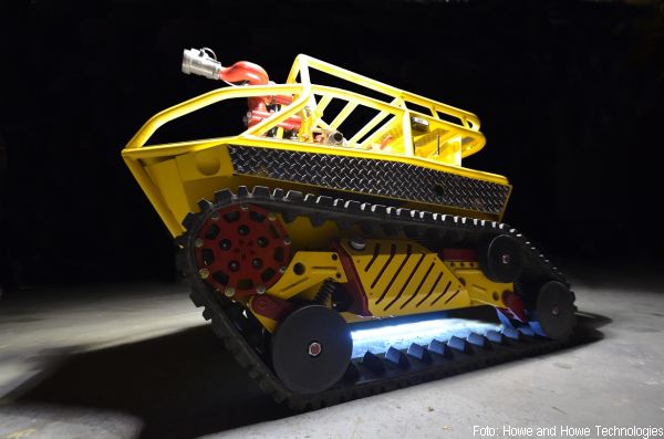 Feuerwehr Löschroboter