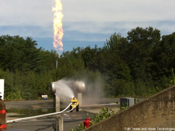 Feuerwehr Löschroboter