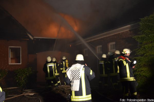Großbrand Bauernhof