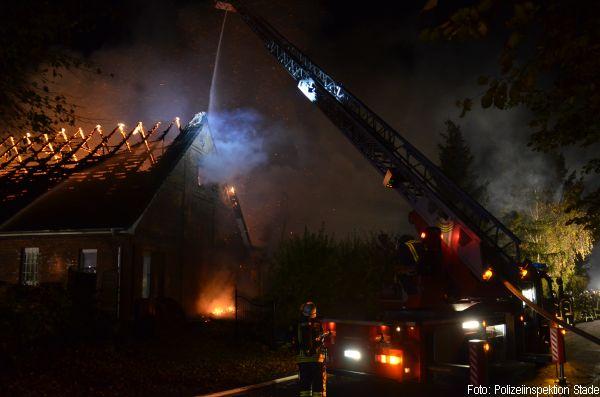 Großbrand Bauernhof