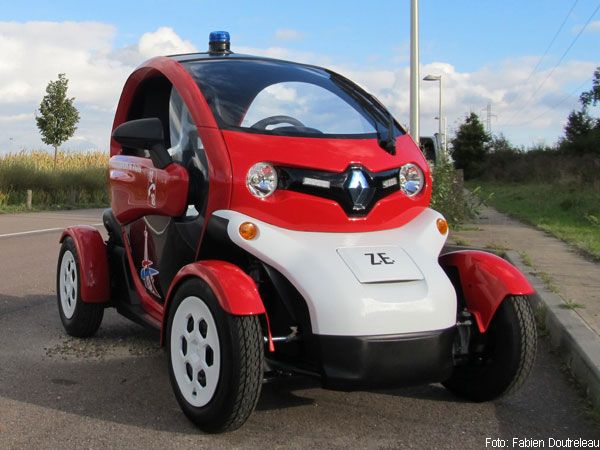 Feuerwehr Elektroauto Twizy