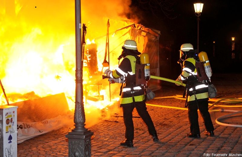 Feuer Viktualienmarkt