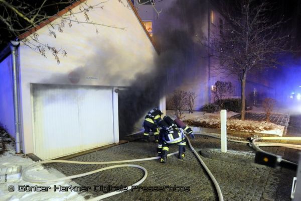 Großbrand Tiefgaragef