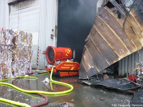 Großbrand Hannover