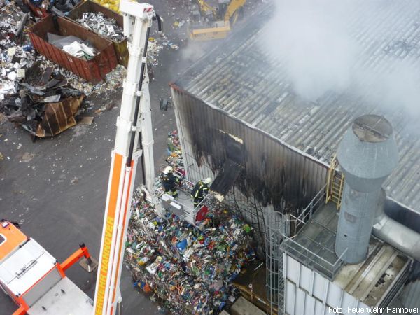 Großbrand Hannover