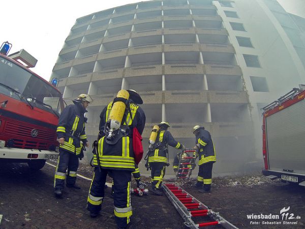 Großübung THW und Feuerwehr