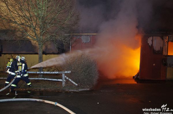 Brand Reitstall