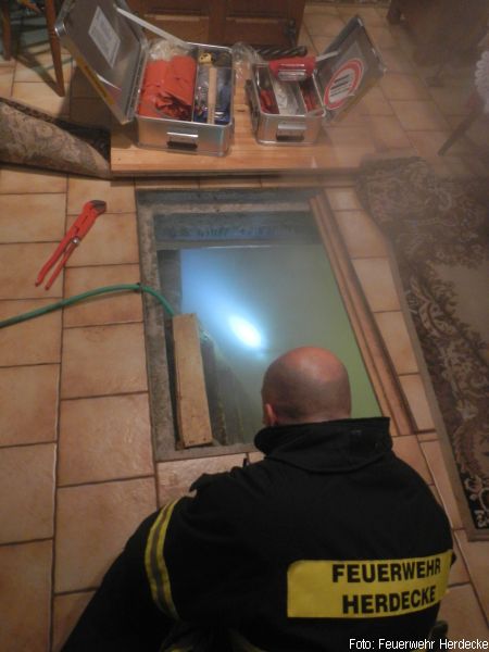 Dampf Feuerwehreinsatz Atemschutz