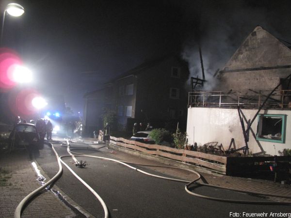 Wohnhaus Vollbrand