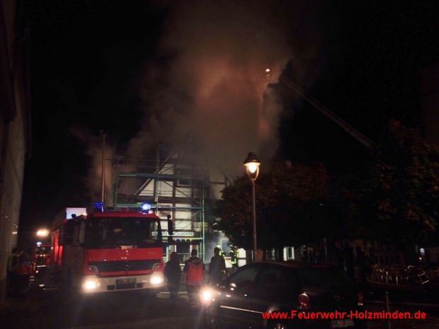 Brand Fachwerkhaus Holzminden