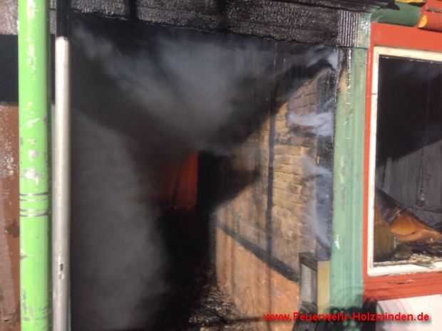 Brand Fachwerkhaus Holzminden