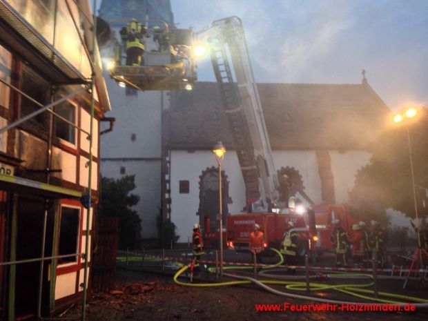 Brand Fachwerkhaus Holzminden
