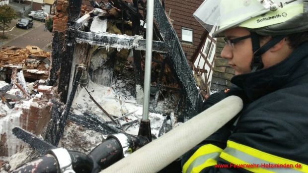 Brand Fachwerkhaus Holzminden