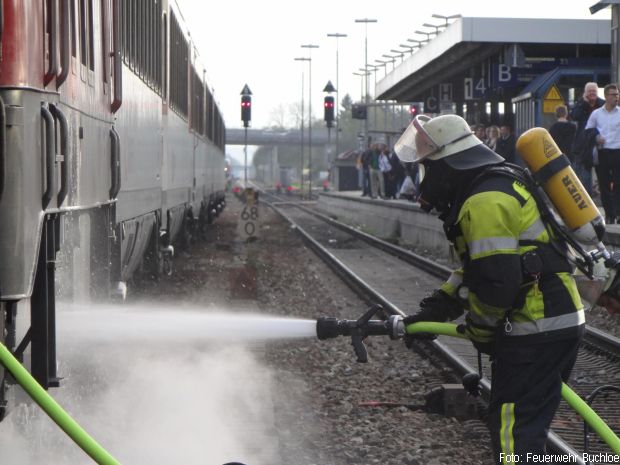 Brand Bahn Zug