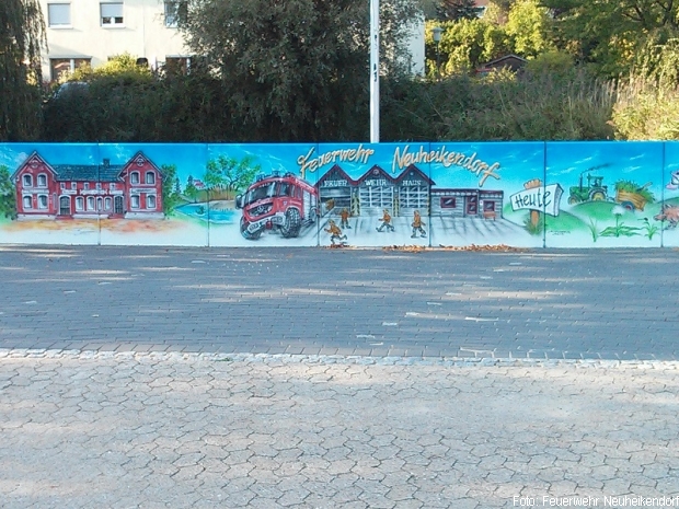 Feuerwehr Graffiti