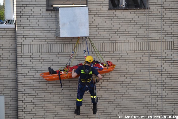 Höhenrettungsgruppe Feuerwehr THW