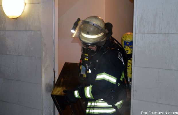 Kellerbrand Containerbrand Nordhorn