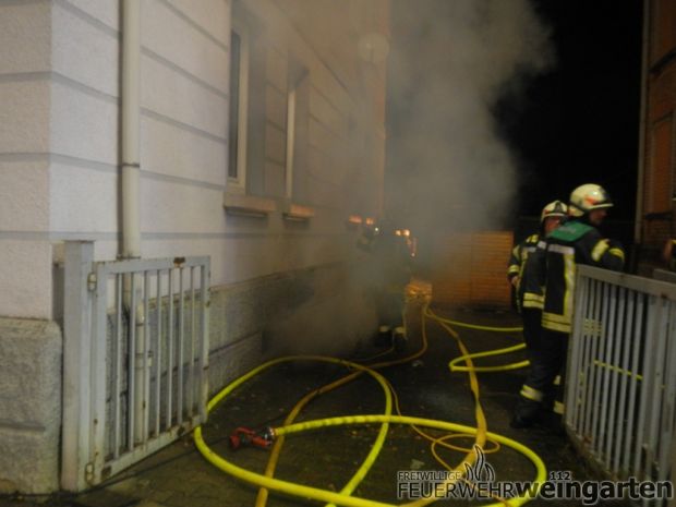 Kellerbrand Weinbrand Feuerwehr