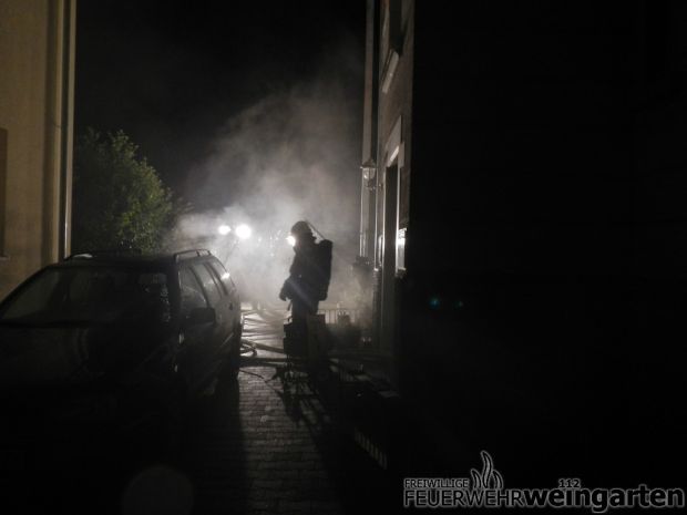 Kellerbrand Weinbrand Feuerwehr