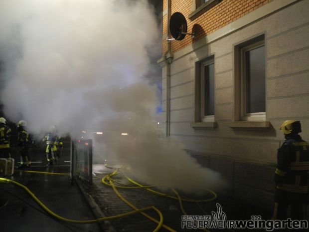 Kellerbrand Weinbrand Feuerwehr