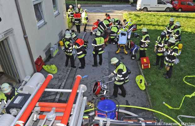 Wohnungsbrand München Person