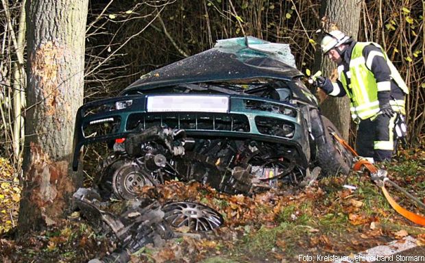 Unfall Pkw Gasantrieb