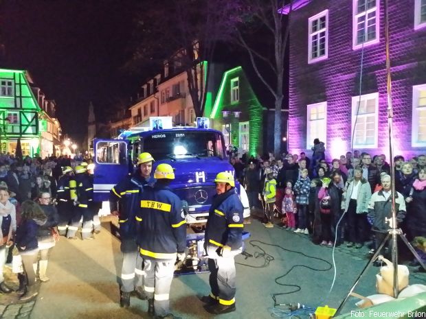 Feuerwehr Brilon Vorführung