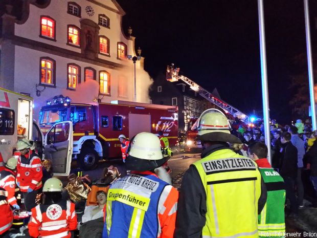 Feuerwehr Brilon Vorführung
