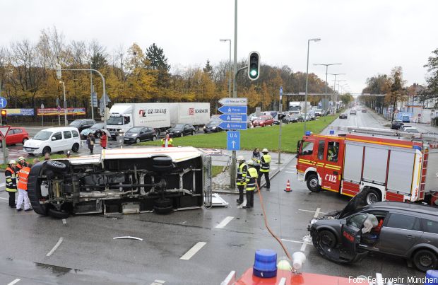Blaulichtunfall RTW München