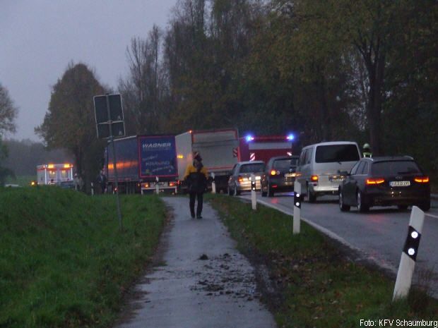 Spanngurt Verkehrsunfall Feuerwehr