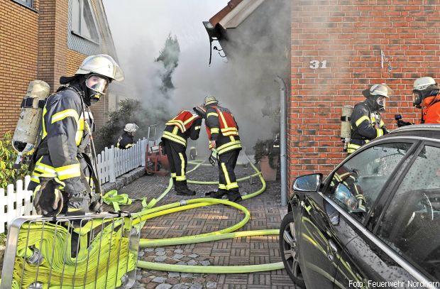 Brand Einfamilienhaus Schaum