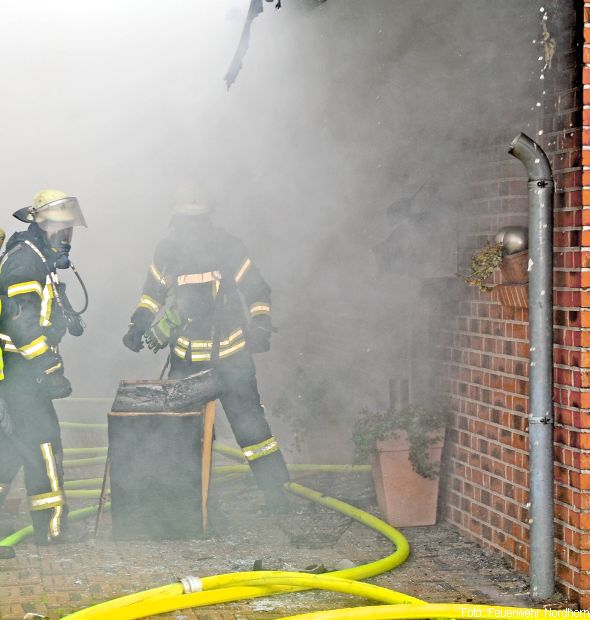 Brand Einfamilienhaus Schaum