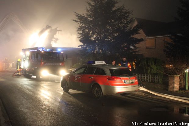 Garagenbrand Fognail Einsatz
