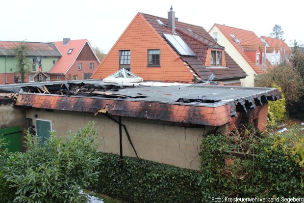 Garagenbrand Fognail Einsatz
