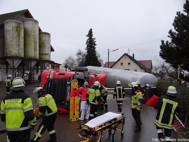 Kunstdünger Feuerwehr Lkw