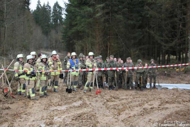 Tiefbauunfall Immendingen